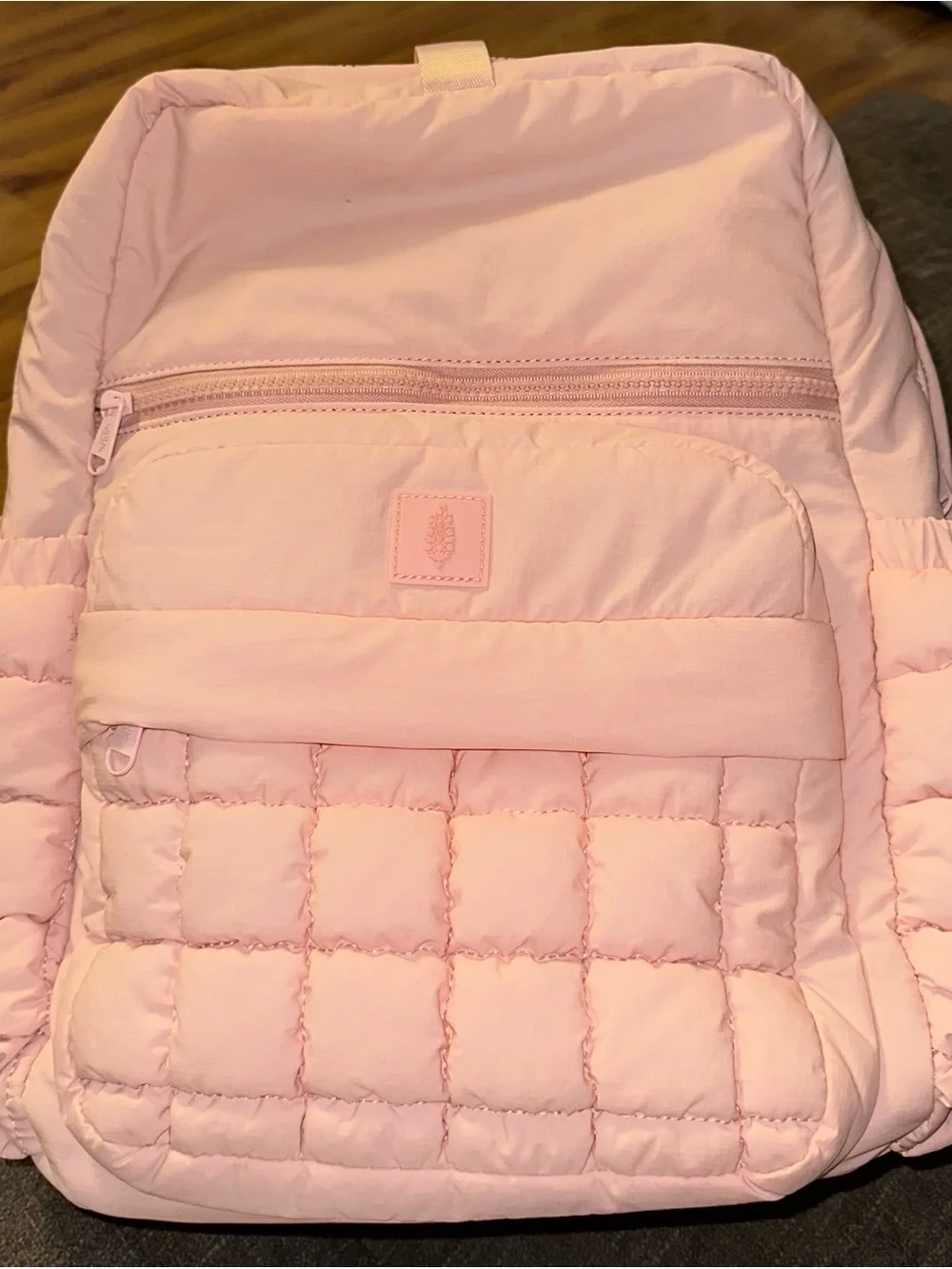 FP Movement by Free People Quilted Mini Backpack in Blush